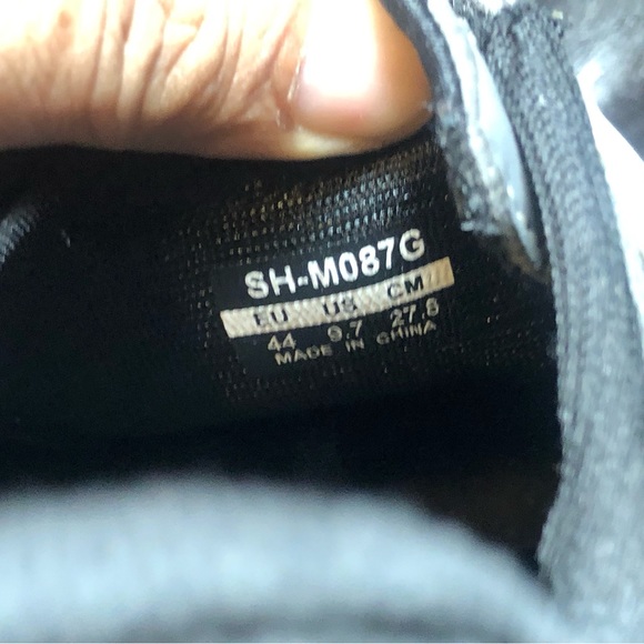 Shimano SH-M087G Men’s Dark Gray Mountain Bike Cycling Shoes Dark Gray Size 44 - Picture 7 of 10